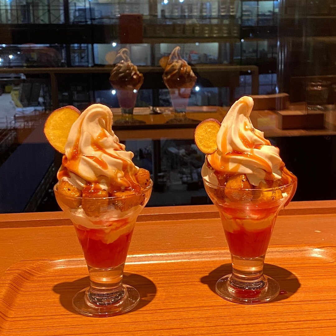 【Cafe'&Meal MUJI グランフロント大阪】さつまいものパフェ