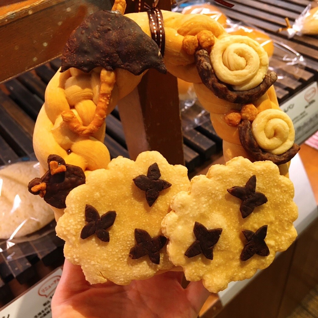 【Cafe'&Meal MUJI グランフロント大阪】飾りパン