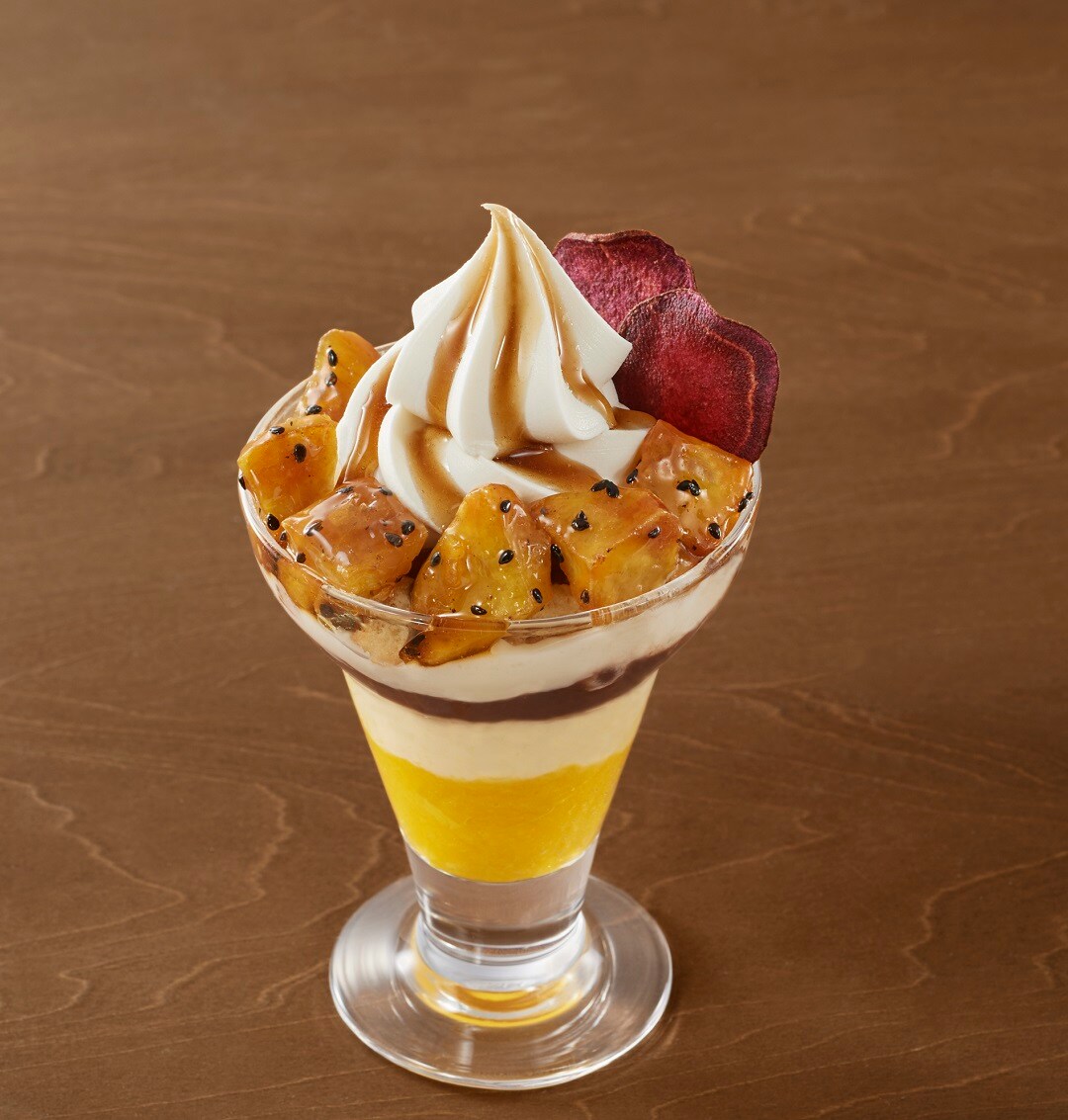 Cafe Mealmuji越谷レイクタウン ハロウィンにぴったりのパフェ 無印良品