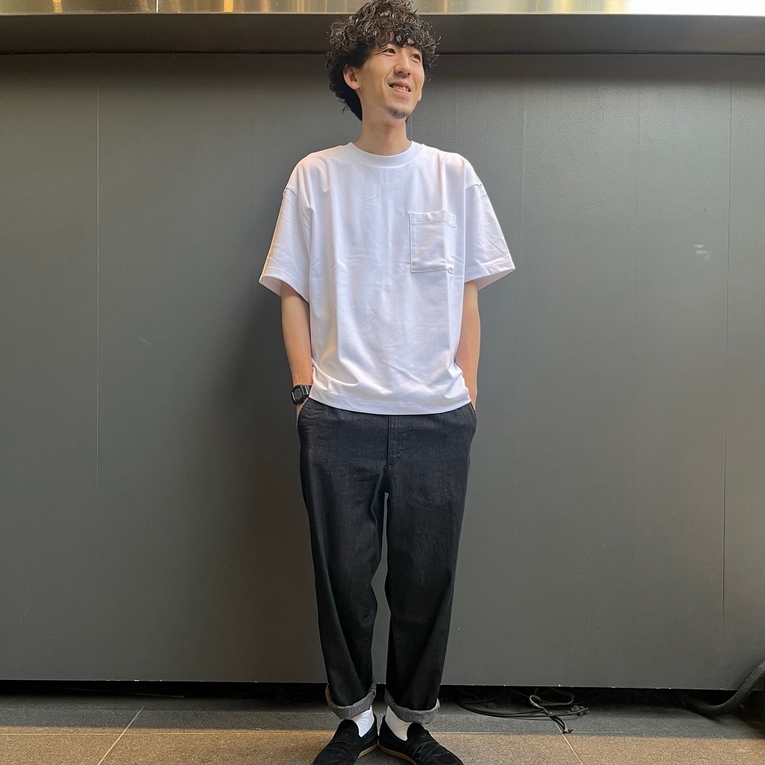 紳士　涼感UVカットワイド半袖Tシャツのご紹介
