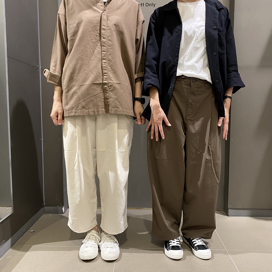 MUJI LABO チノカーゴワイドパンツmujilabo