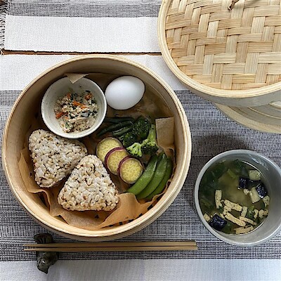 【イオンモール筑紫野】秋の食卓　朝の蒸篭ごはん
