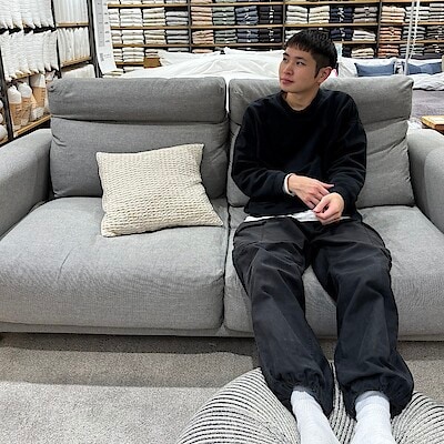 【新宿通り】ゆったりソファの決定版、ソファ本体・２．５シーター・フェザー・ポケットコイル・ハイバックタイプ