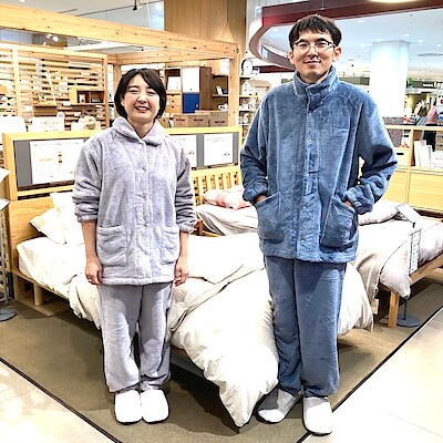 【福田屋ショッピングプラザ宇都宮】静電気が起きにくい着る毛布パジャマのご案内