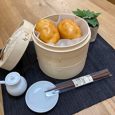 【福田屋ショッピングプラザ宇都宮】大人気の竹材蒸篭が入荷しました