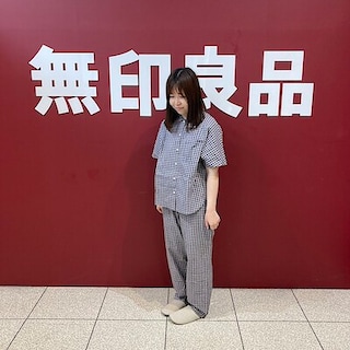 【福田屋ショッピングプラザ宇都宮】コットンドビー織りチェック五分袖パジャマのご案内