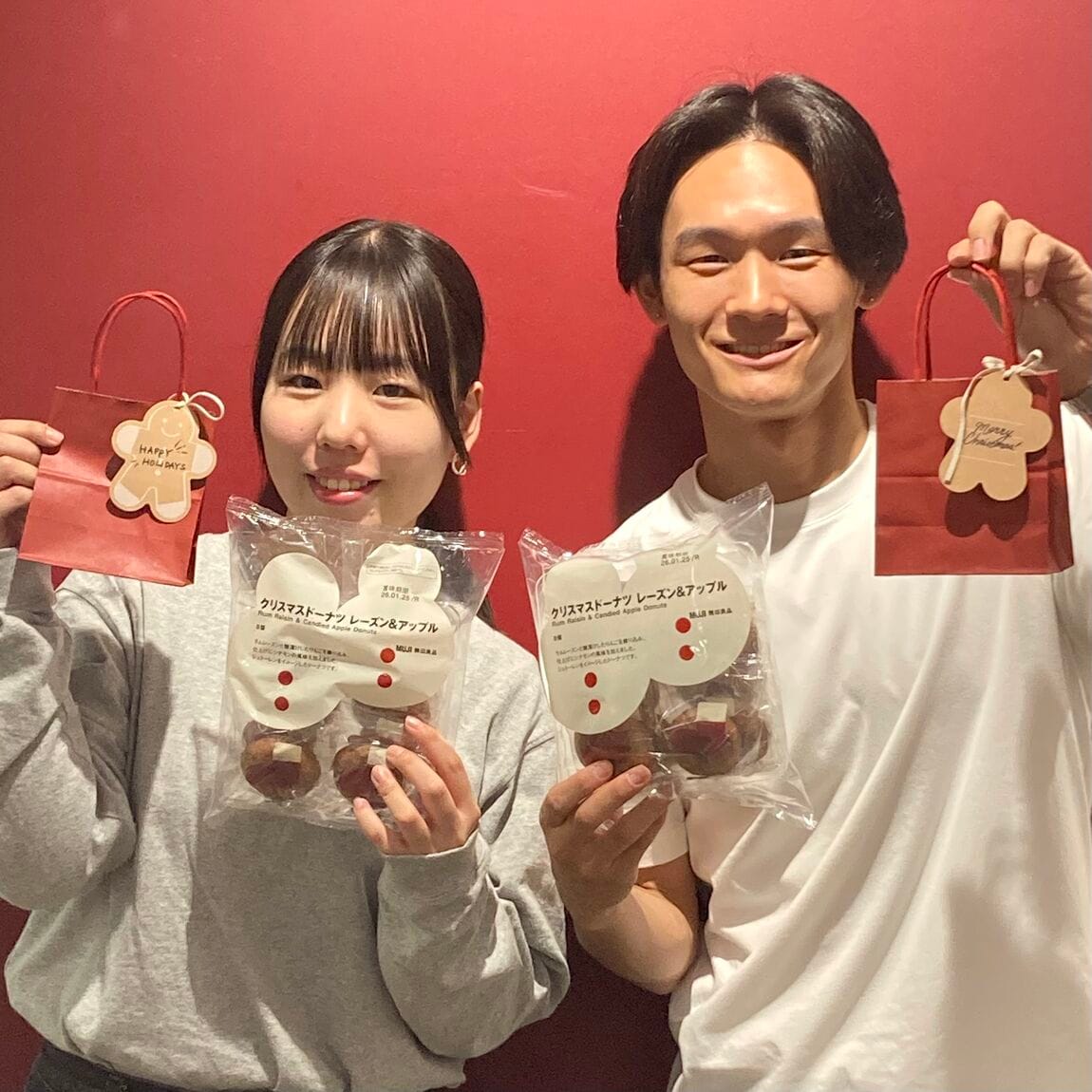 2026年まで22日！クリスマスドーナツレーズンアップル！