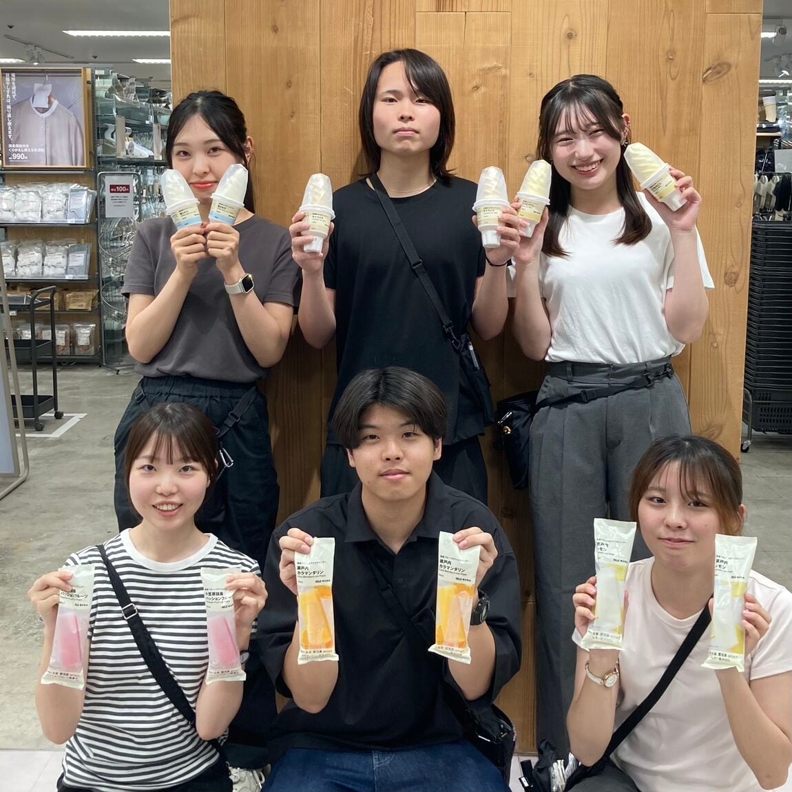 ソフトアイスとアイスキャンデー