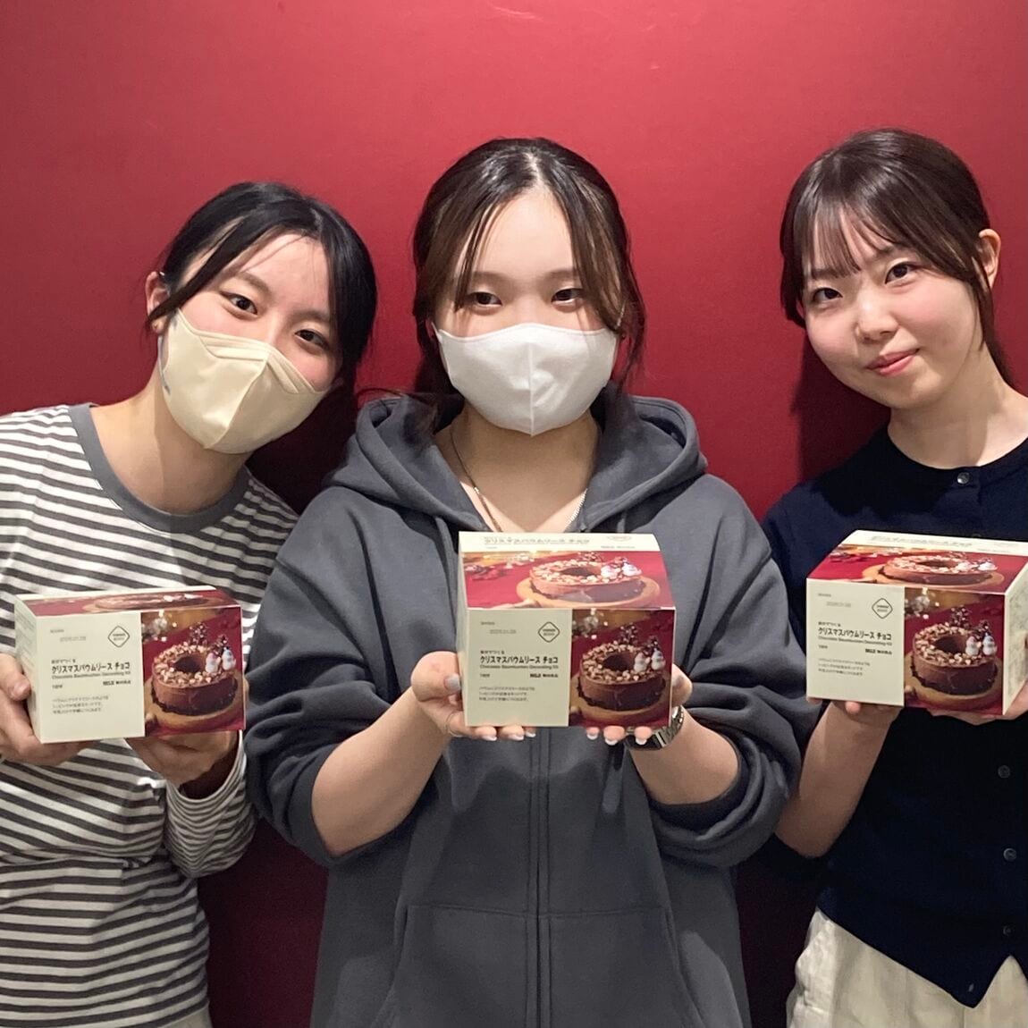 2026年まで21日！クリスマスバウムリースチョコ！