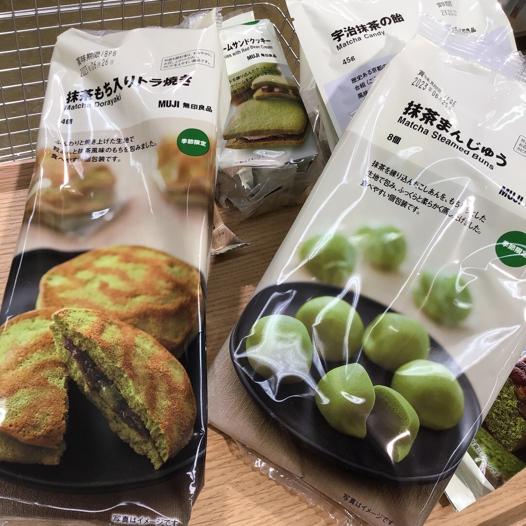 【福井西武】全部たべてみたい！抹茶のお菓子