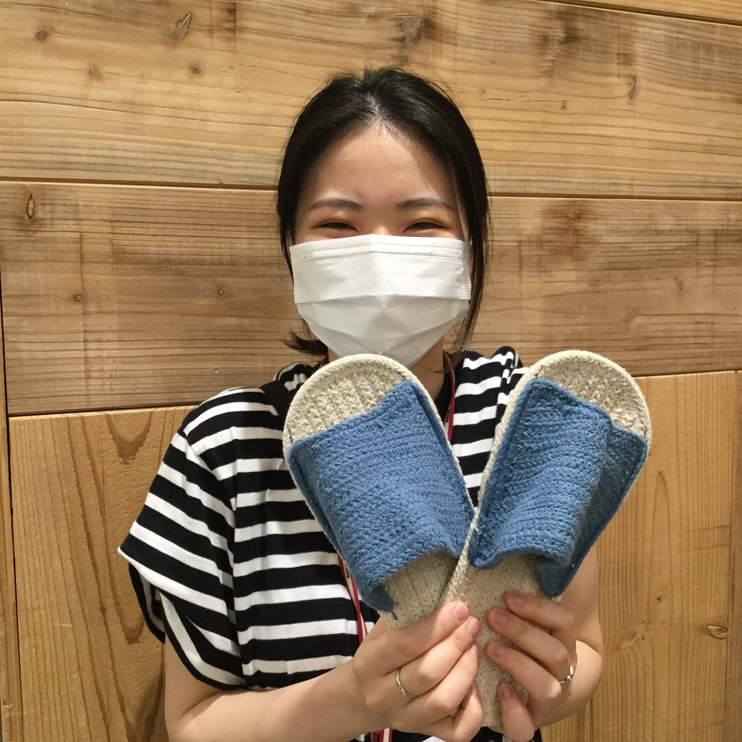 【大津西武】インド綿ルームサンダル