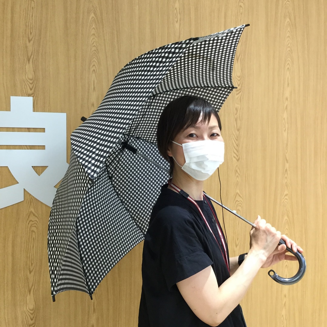 【大津西武】しるしのつけられる傘