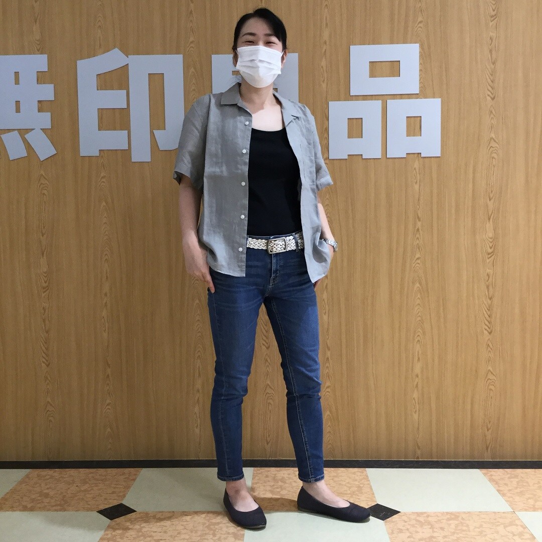 【大津西武】リブ編みタンクトップ
