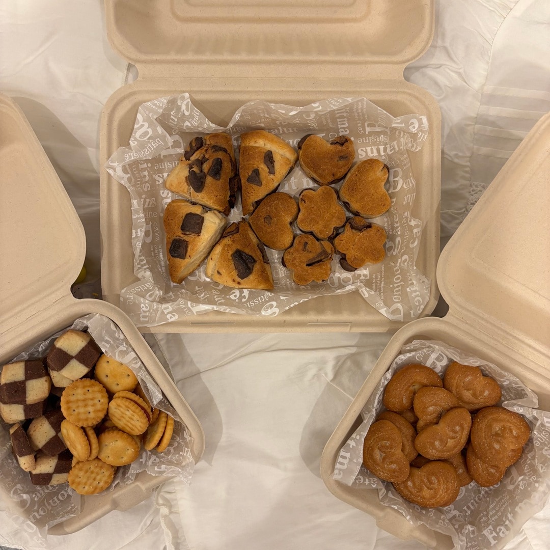 「米粉のパンケーキ」でつくるチョコスコーン