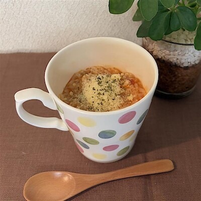 【ららぽーと海老名】レシピ：マグカップでリゾット風