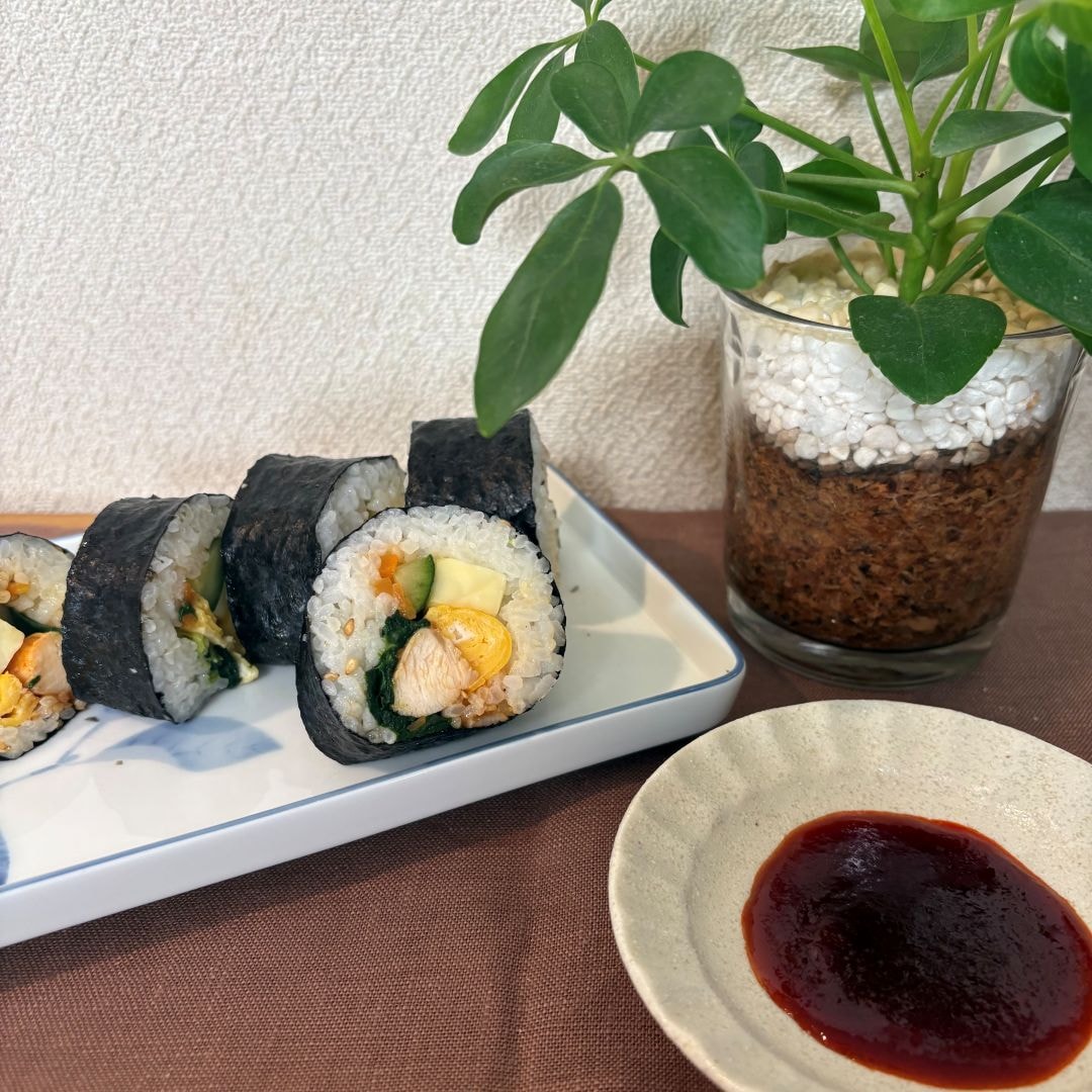 タッカルビの素でつくる「恵方巻風」