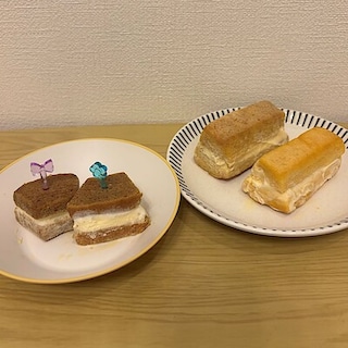 【ららぽーと海老名】バウムでアイスサンドを作ってみました。