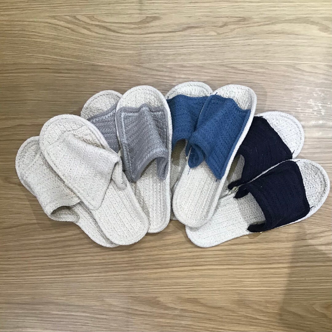 インド綿ルームサンダル前あき