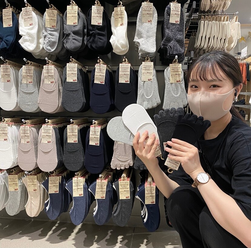 靴下売場
