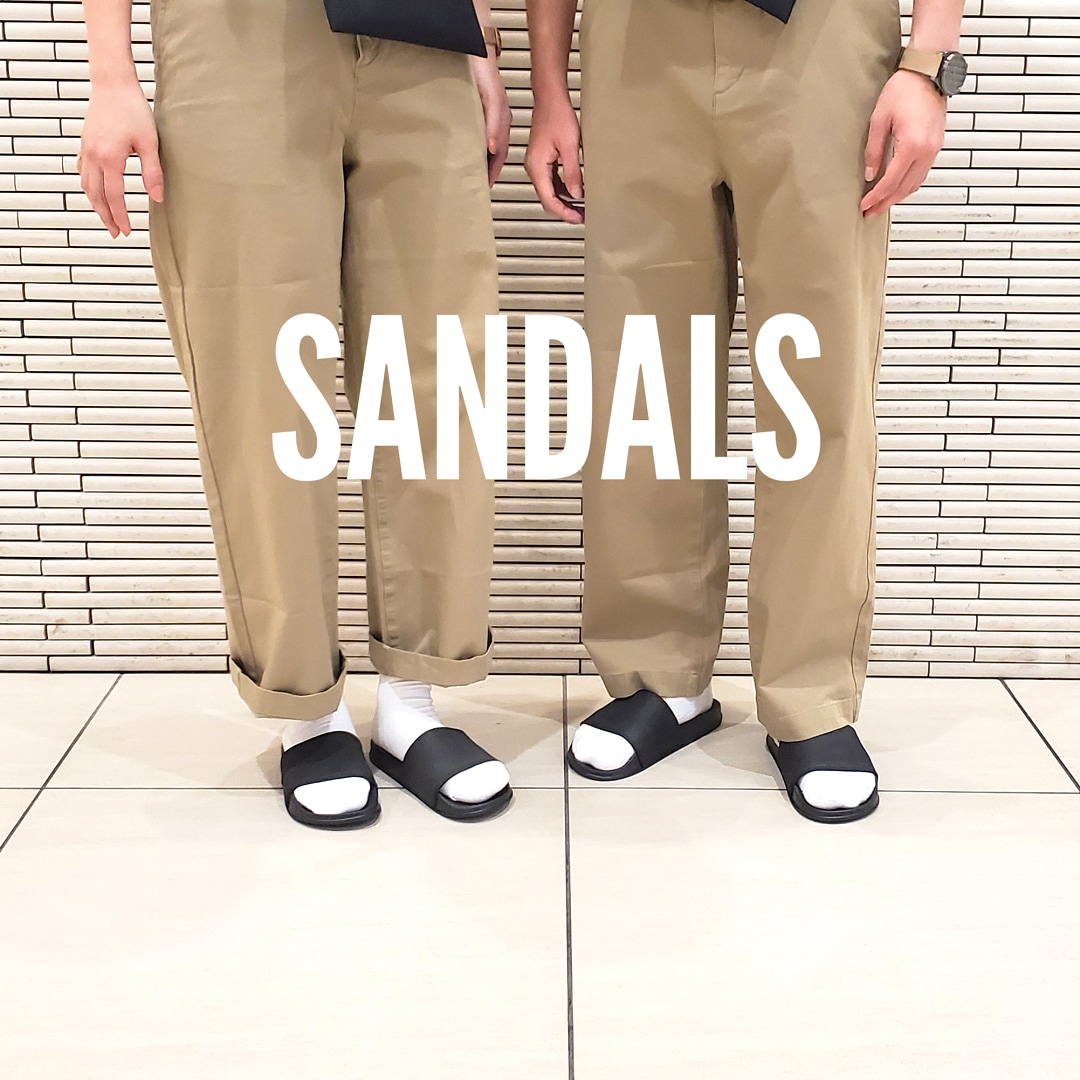 キービジュアル画像：足なりサンダル｜スタッフのおすすめ