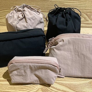 【くずはモール】撥水再生ナイロンポーチ