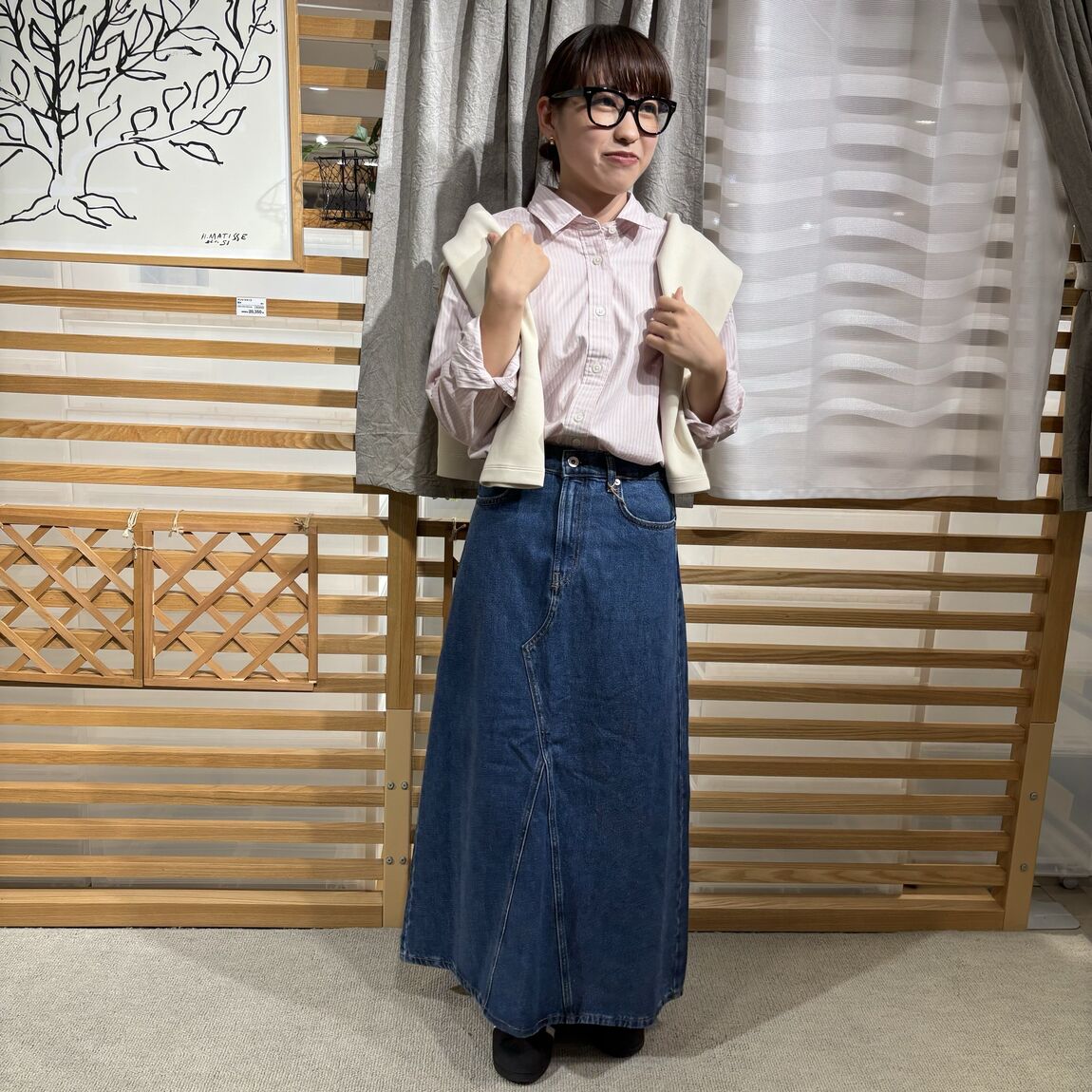 婦人秋服　スタッフスナップ①
