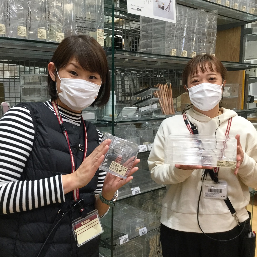 ＊しょこ＊　無印良品 重なるアクリル仕切付ボックス　8こ しょこ＊ 無印良品 重なるアクリル仕切付ボックス 8こ 重なる