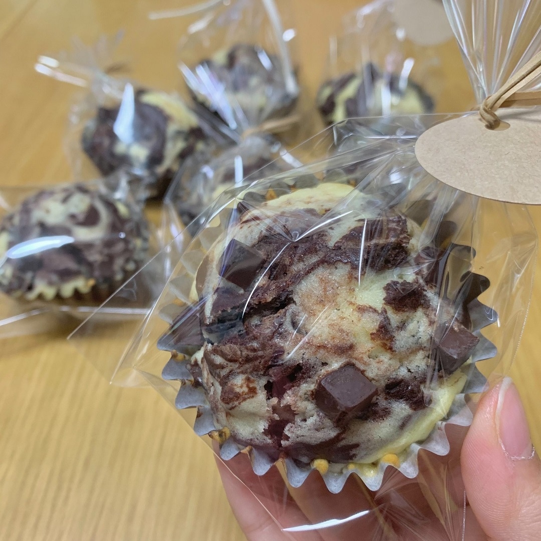 チョコチップマフィントプ画