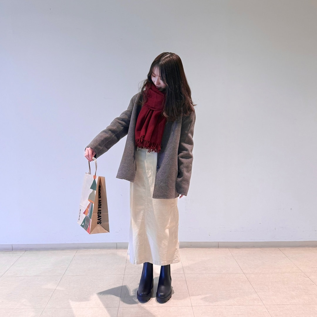 女性の正面写真