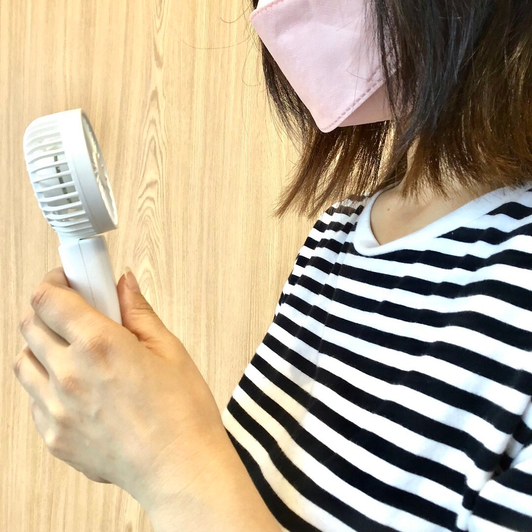 【ピオニウォーク東松山】夏におすすめモバイルハンディファン
