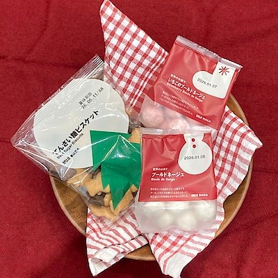 【ピオニウォーク東松山】クリスマスを彩る無印良品のお菓子