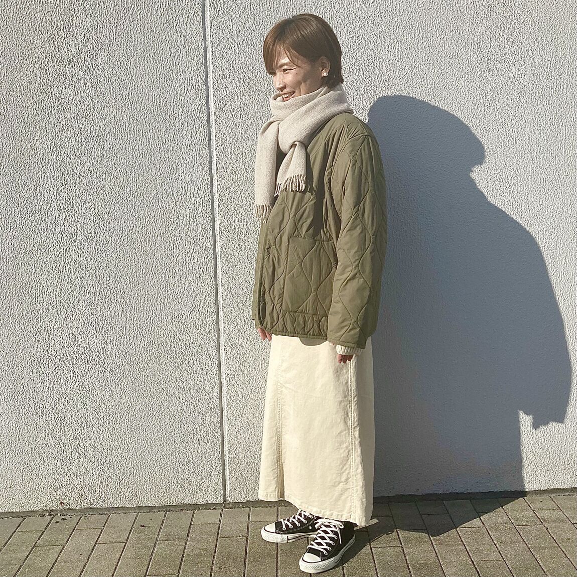 ナロースカートコーデ