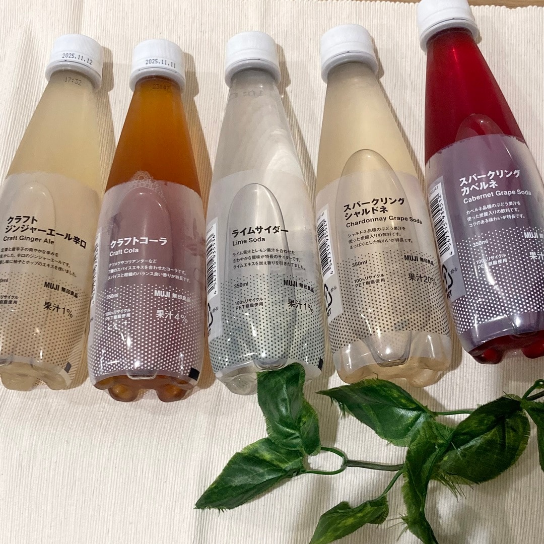 炭酸飲料5種