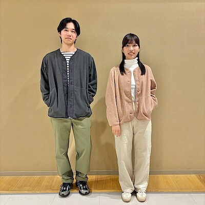 【札幌ステラプレイス】気温が下がるこれからの季節に、無印良品のフリースカーディガン。 