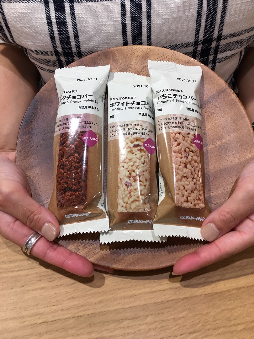 【トキハわさだタウン】高たんぱくのお菓子