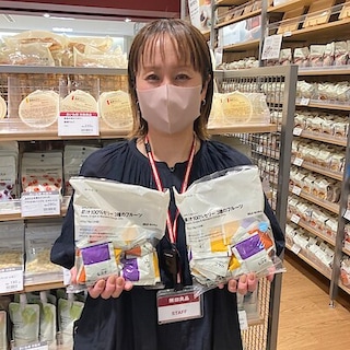【トキハわさだタウン】果汁100％ゼリー３種のフルーツの試食を行います