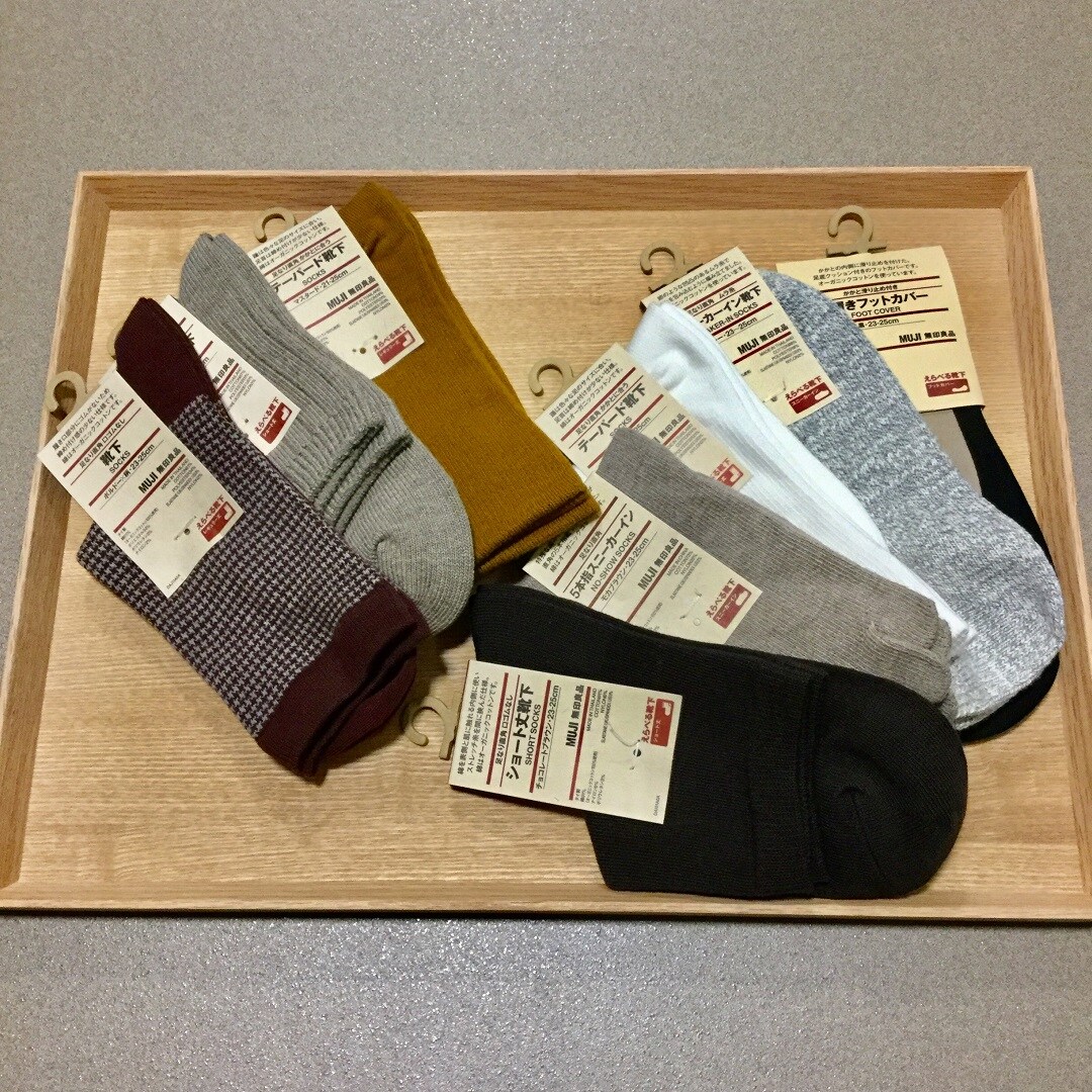 【MUJI comエトモ武蔵小山】足なり直角靴下