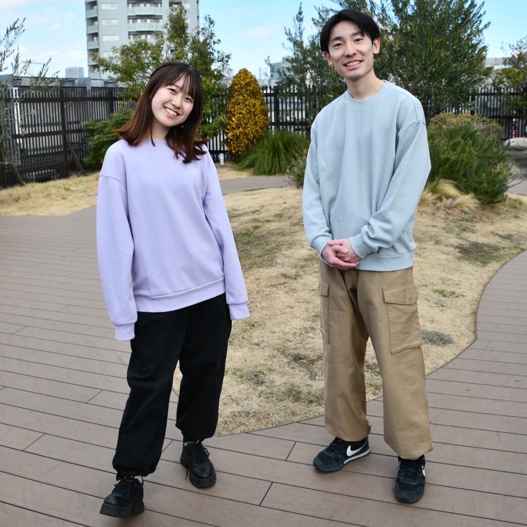 春スウェット