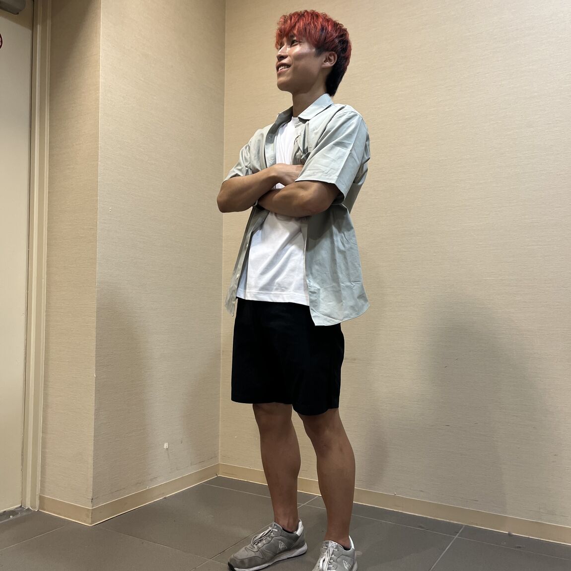 紳士　パンツ　黒