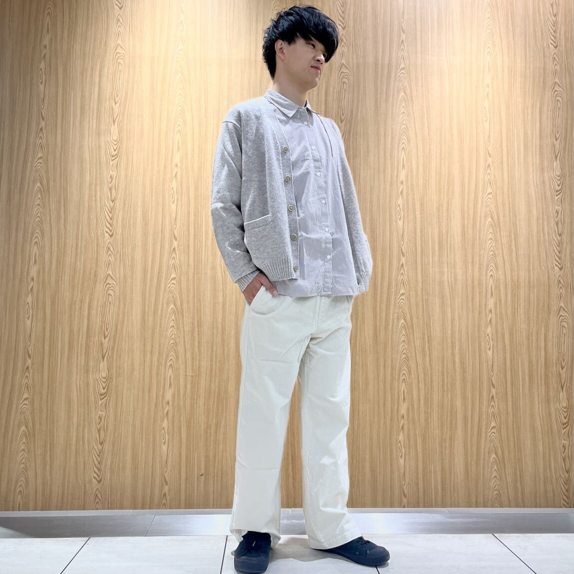 紳士　カーディガン