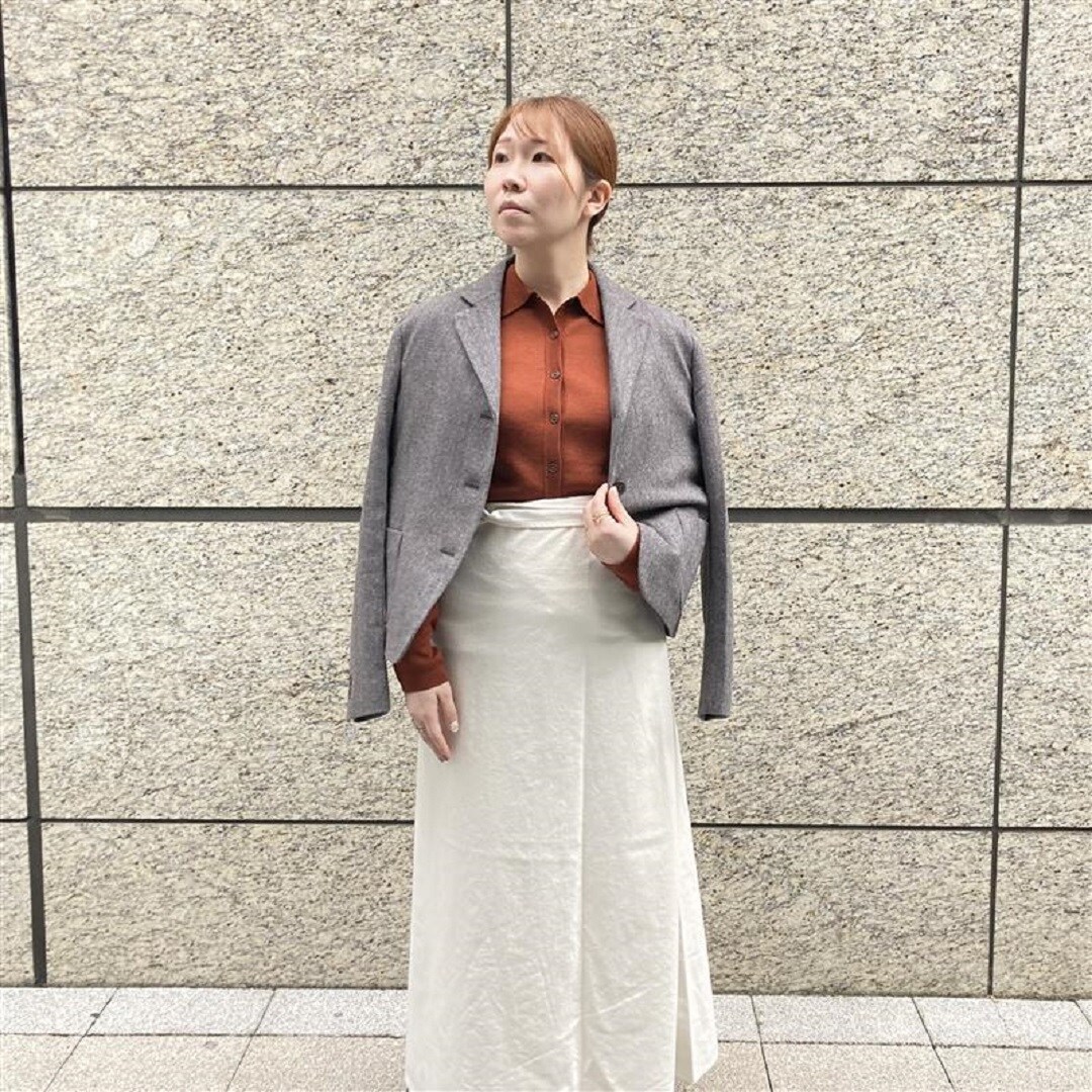 MUJI laboを使用した全身コーディネート