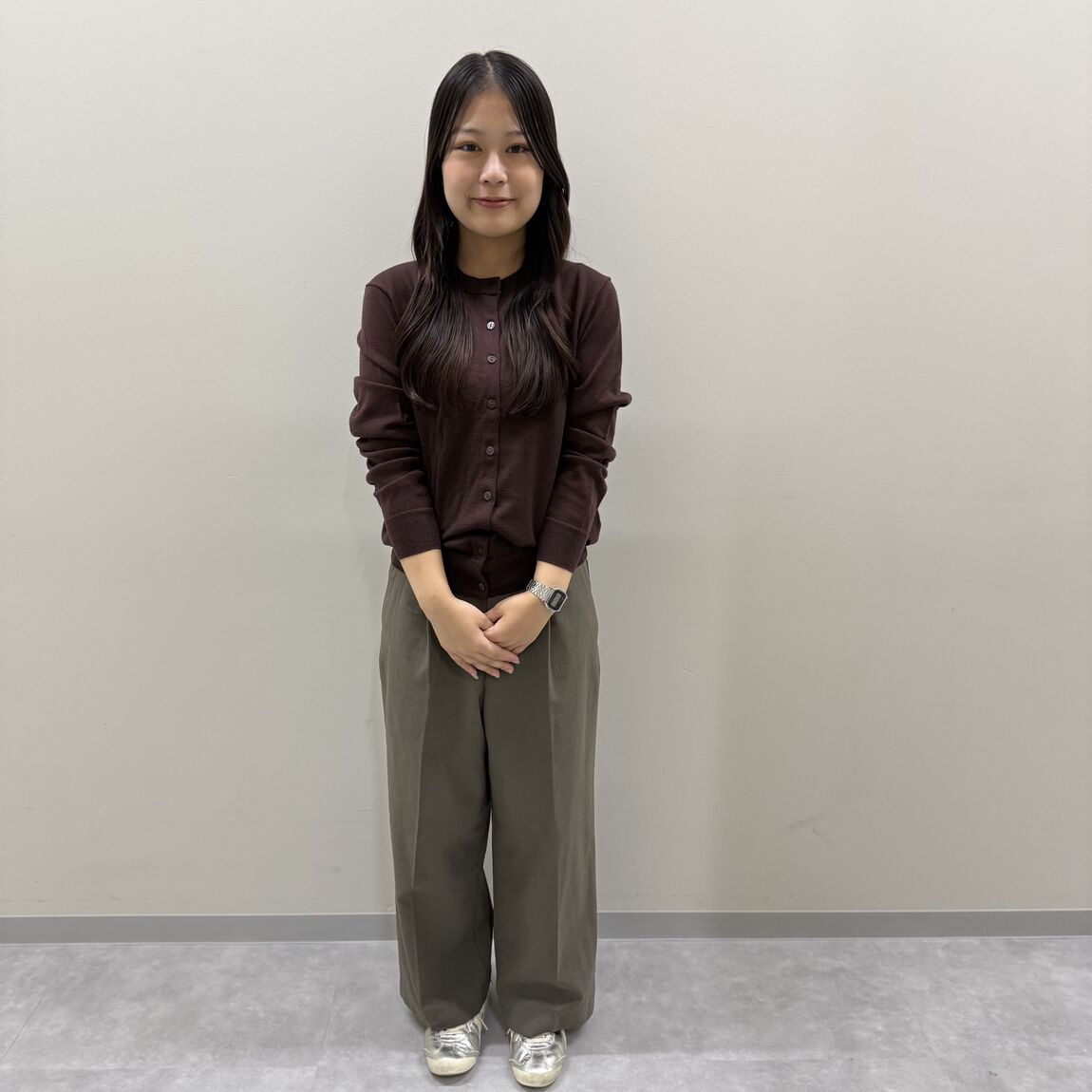 服を着た写真