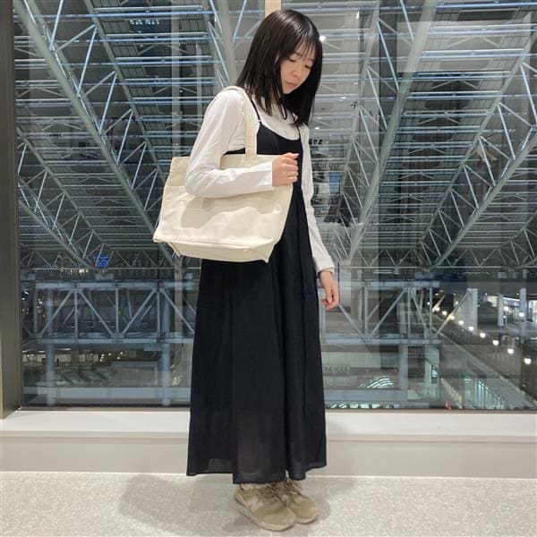 強撚ボイルキャミソールワンピース