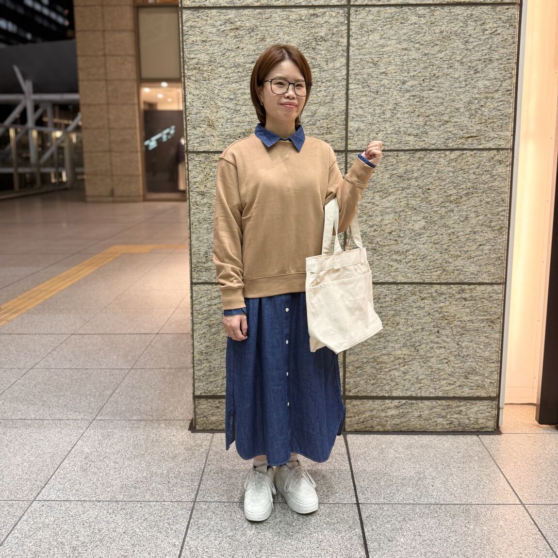 スタッフコーディネート写真全身