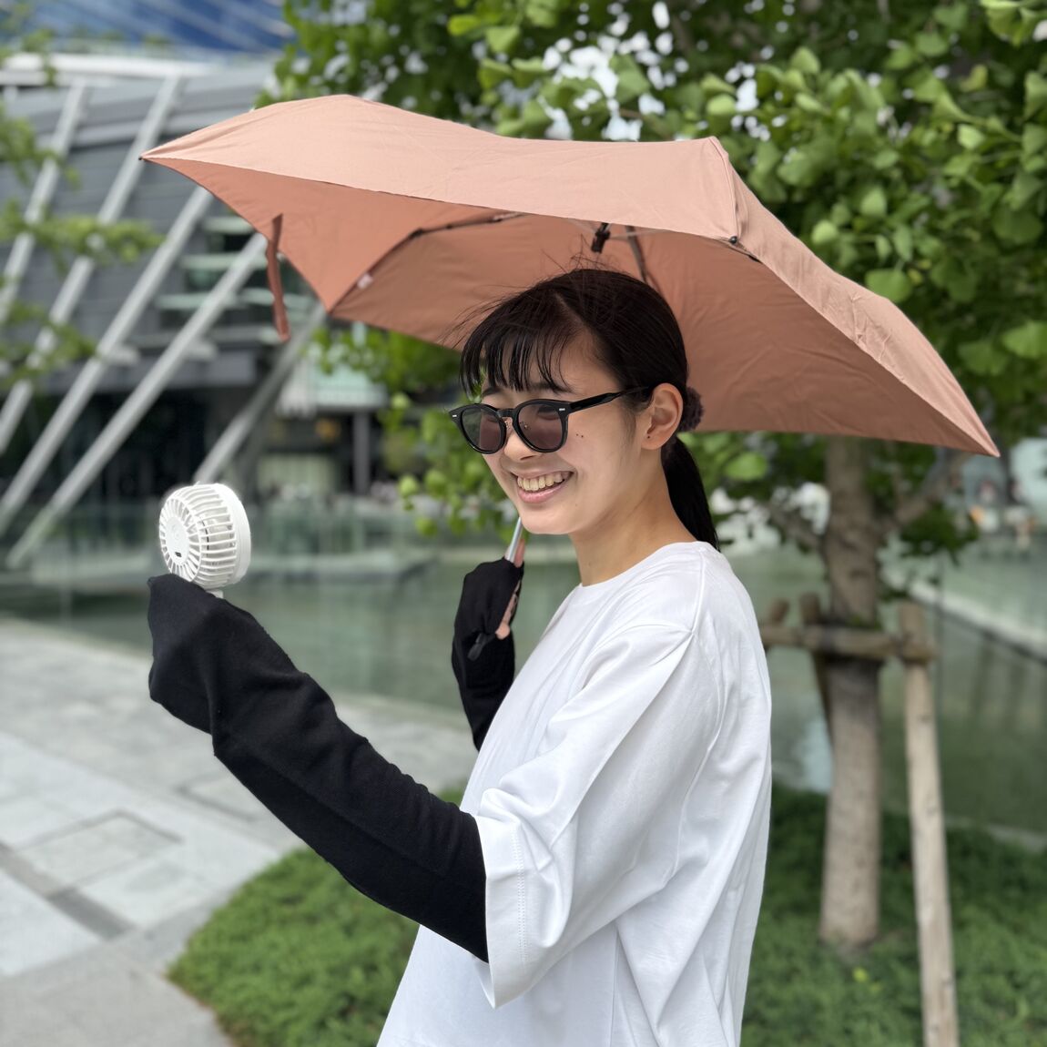 日傘の写真