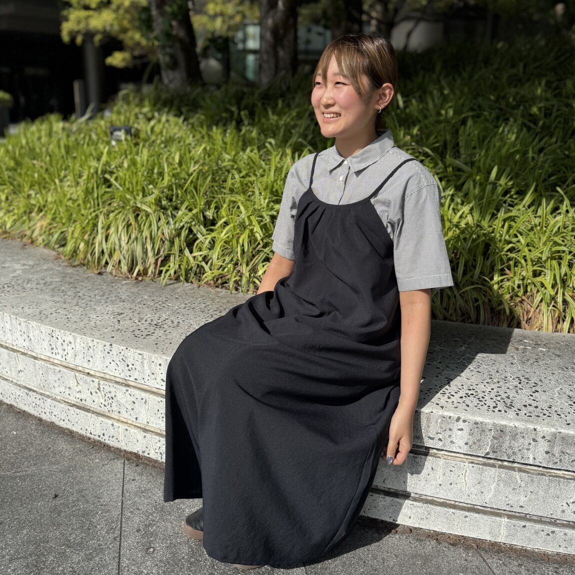 婦人 風を通す キャミソールワンピース