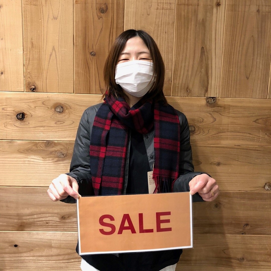 【ゆめタウン下松】SALE　ストール、マフラー