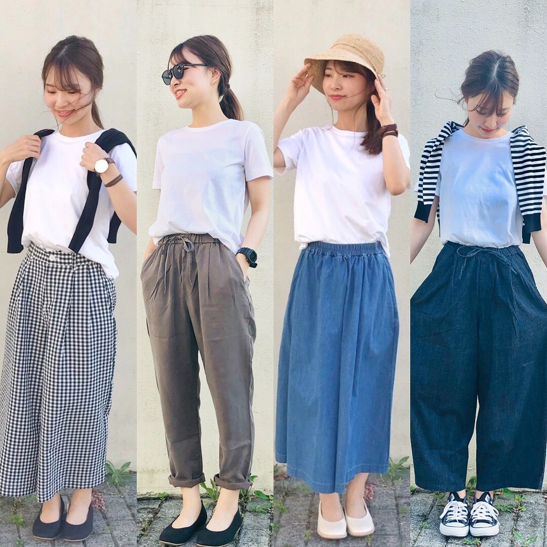 キービジュアル画像：Ｔシャツ着まわしスタッフコーディネート｜スタッフのおすすめ