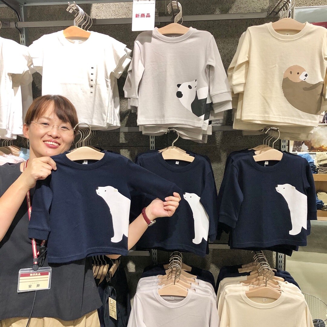 キービジュアル画像：新商品「プリント長袖Tシャツ」｜スタッフのおすすめ