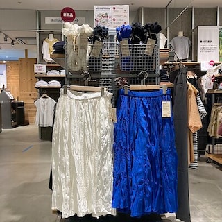 【ゆめタウン下松】新商品　シワを楽しむスカートパンツ！？